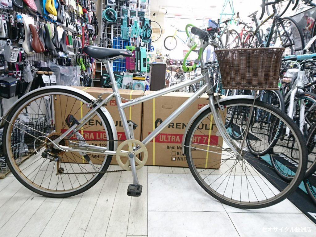BANFF CROSS シティサイクル　自転車 サカモトテクノ 27インチ バンフクロス 外装7段変速 常時点灯