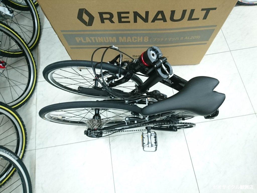 ルノー RENAULT 20型 折畳み自転車 PLATINUM MACH8 プラチナマッハ8