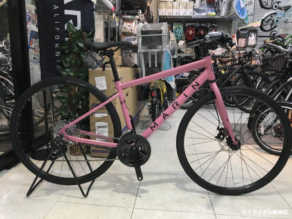 ピンクのクロスバイク マリン フェアファックスディスクse セオサイクル鮫洲店