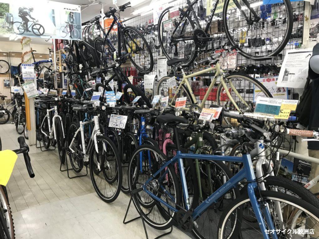 クロスバイクやロードバイクなどのスポーツバイク なにかしら在庫してます セオサイクル鮫洲店