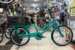 運べる乗せれるカーゴ自転車　ブリヂストンのトートボックス