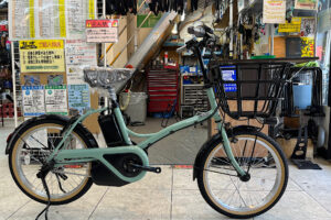 お洒落なミニベロスタイルの電動アシスト　パナソニック　グリッターに限定カラー登場