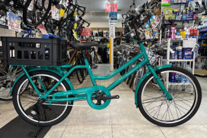 運ぶ自転車　ブリヂストンのトートボックス